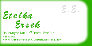 etelka ersek business card